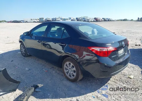 2017 Toyota Corolla Le from USA, damaged, VIN 2T1BURHE7HC758467